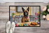 Decorating Easter Belgian Malinois Doormat 24H X 36W product image at NuMercy 2