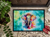 Hippie Animal Elephant Doormat 24H X 36W product image at NuMercy 3