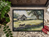Donkey by the Stone Wall Doormat 24H X 36W product image at NuMercy 3