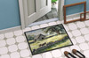 Donkey by the Stone Wall Doormat 24H X 36W product image at NuMercy 4