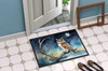 Owl Perched in Coastal Tree Doormat 24H X 36W DAC7531 product image at NuMercy 4