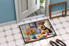 Decorating Easter Airedale Terrier Doormat 24H X 36W product image at NuMercy 4