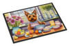Decorating Easter Australian Terrier Doormat 24H X 36W product image at NuMercy