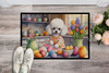 Decorating Easter White Poodle Doormat 24H X 36W DAC6878 product image at NuMercy 2