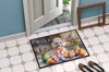 Decorating Easter White Poodle Doormat 24H X 36W DAC6878 product image at NuMercy 4