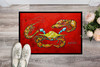 Seafood Sandwich Crab Shrimp Crawfish Doormat 24H X 36W product image at NuMercy 2