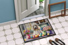 Decorating Easter White Poodle Doormat 24H X 36W DAC6877 product image at NuMercy 4