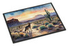 Desert Sunset Coyote Doormat 24H X 36W product image at NuMercy