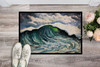 Big Blue Wave Doormat 24H X 36W product image at NuMercy 2