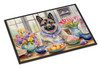Decorating Easter Norwegian Elkhound Doormat 24H X 36W product image at NuMercy