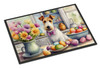Decorating Easter Fox Terrier Doormat 24H X 36W product image at NuMercy