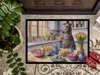 Decorating Easter Scottish Deerhound Doormat 24H X 36W product image at NuMercy 3