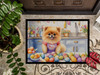 Decorating Easter Pomeranian Doormat 24H X 36W DAC6872 product image at NuMercy 3