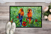 Fred and Freda Parrots Doormat 24H X 36W product image at NuMercy 2
