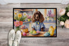 Decorating Easter English Cocker Spaniel Doormat 24H X 36W product image at NuMercy 2
