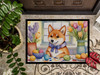 Decorating Easter Shiba Inu Doormat 24H X 36W product image at NuMercy 3