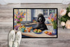 Decorating Easter Black Poodle Doormat 24H X 36W DAC6874 product image at NuMercy 2