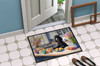 Decorating Easter Black Poodle Doormat 24H X 36W DAC6874 product image at NuMercy 4