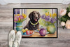 Decorating Easter Curly-Coated Retriever Doormat 24H X 36W product image at NuMercy 2
