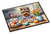 Decorating Easter Yorkshire Terrier Doormat 24H X 36W DAC6922 product image at NuMercy