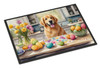 Decorating Easter Golden Retriever Doormat 24H X 36W product image at NuMercy