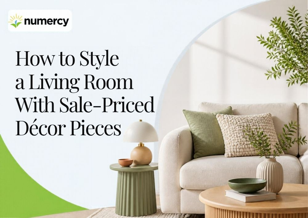 How to Style a Living Room With Sale-Priced Decor Pieces