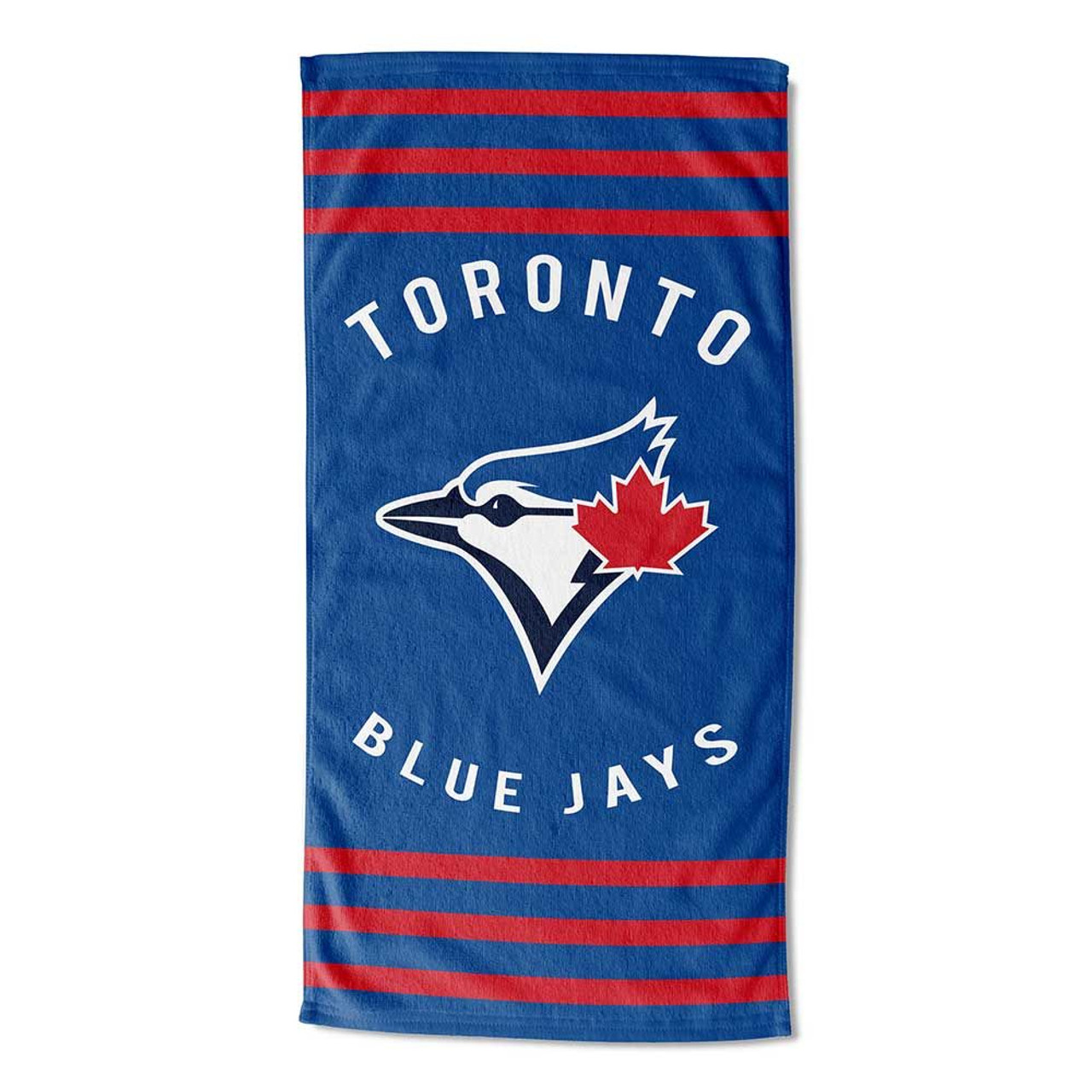 Toronto Blue Jays MLB Stripes Beach Towel - NuMercy.com