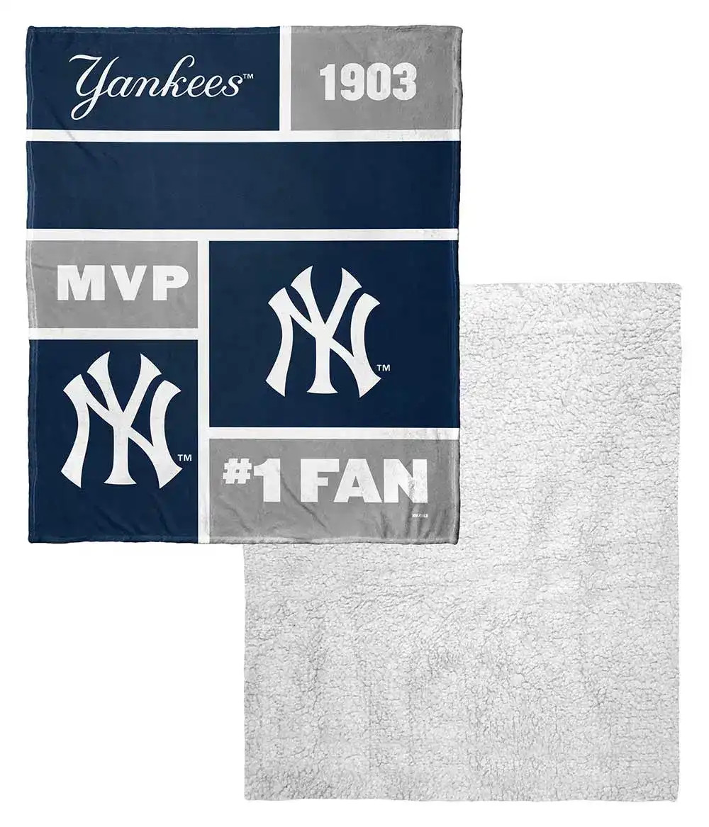 New York Yankees MLB Colorblock Personalized Silk Touch