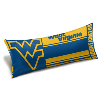 WVU West Virginia Mountaineers Seal Body Pillow