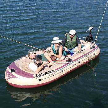 Solstice Voyager Inflatable 6 Person Boat product image at NuMercy