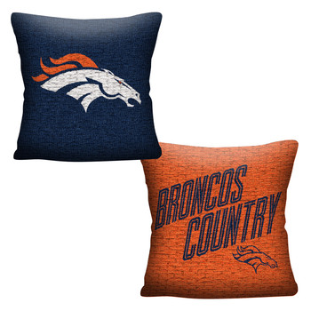 Denver Broncos NFL Invert Woven Pillow