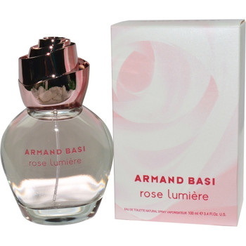 Armand Basi Rose Lumiere by Armand Basi Eau De Toilette Spray 3.4 oz