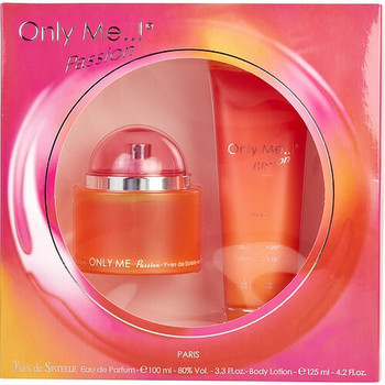 Only Me Passion by Yves De Sistelle Eau De Parfum Spray 3.3 oz & Body Lotion 4.2 oz