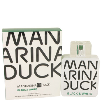 Mandarina Duck Black and White by Mandarina Duck Eau De Toilette Spray 3.4 oz