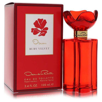 Oscar Ruby Velvet by Oscar De La Renta Eau De Toilette Spray 3.4 oz product image at NuMercy