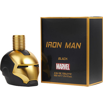 Iron Man Black by Marvel Eau De Toilette Spray 3.4 oz