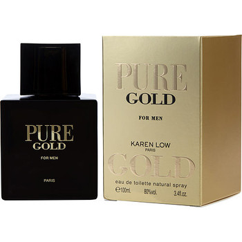 Karen Low Pure Gold by Karen Low Eau De Toilette Spray 3.4 oz