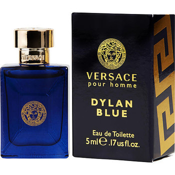 Versace Dylan Blue by Gianni Versace Mini Eau De Toilette .17 oz