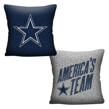 Dallas Cowboys NFL Invert Woven Pillow