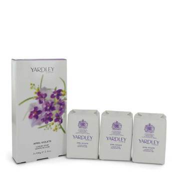 April Violets by Yardley London 3 x 3.5 oz Soap 3.5 oz product image at NuMercy
