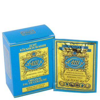4711 by 4711 Lemon Scented Tissues Unisex 10 per pack blue and yellow packaging.