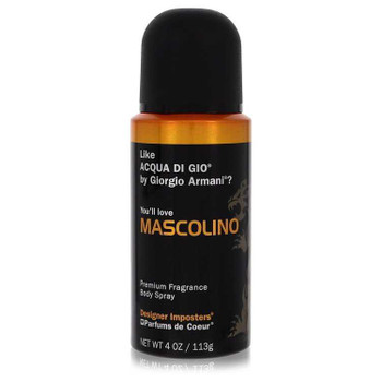 Designer Imposters Mascolino by Parfums De Coeur Body Spray 4 oz product image at NuMercy