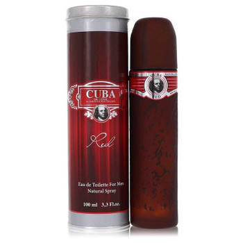 CUBA RED by Fragluxe Eau De Toilette Spray 3.4 oz product image at NuMercy