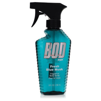 Bod Man Fresh Blue Musk by Parfums De Coeur Body Spray 8 oz