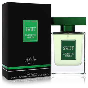 Swift Unlimited Green by Jack Hope Eau De Parfum Spray 3.3 oz