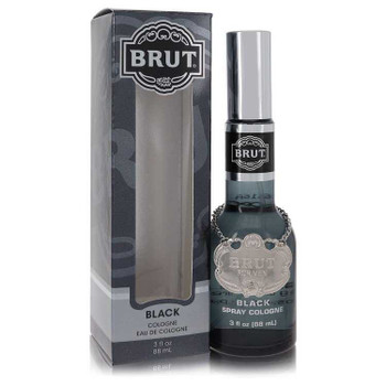 Brut Black by Faberge Cologne Spray 3 oz