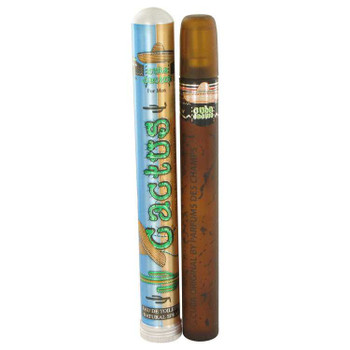 Fragluxe Cuba Cactus Eau De Toilette Spray 1.17 oz bottle and packaging side by side.