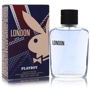 Playboy London by Playboy Eau De Toilette Spray 3.4 oz