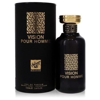 Rihanah Vision Pour Homme by Rihanah Eau De Parfum Spray 3.4 oz