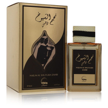 Najum Al Shuyukh Zahbi by Khususi Eau De Parfum Spray 3 oz
